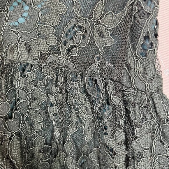 Trina Turk Green Broadway Lace Midi Dress $378 - Picture 10 of 11